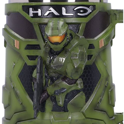 NEMESIS NOW HALO MASTER CHIEF TANKARD 15.5CM slika 4