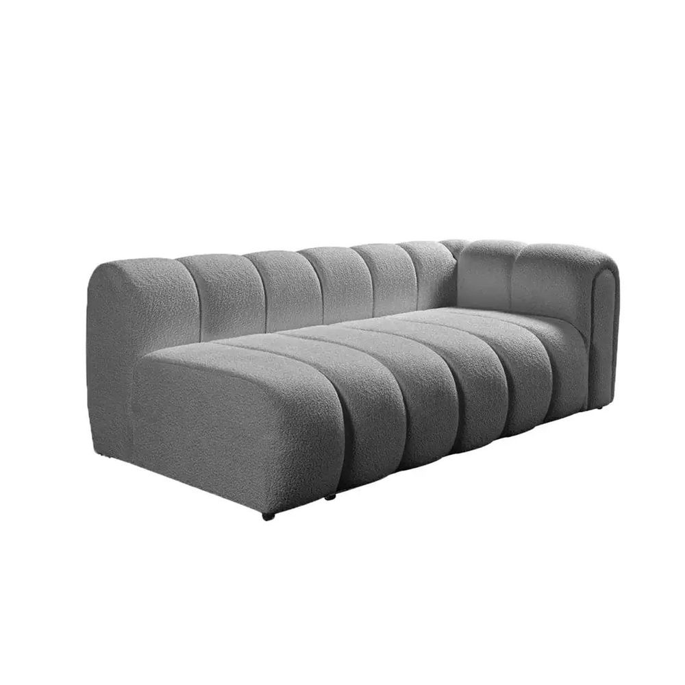 Ugaona Sofa N-Line Left - Siva Boja slika 7