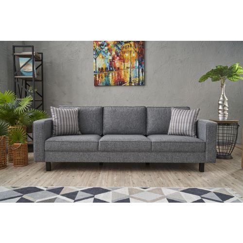 Atelier Del Sofa Trosjed, Sivo, Kale Linen - Grey slika 1