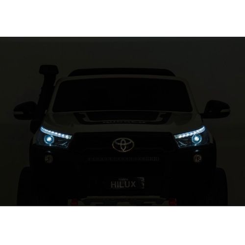 Licencirani auto na akumulator Toyota Hilux 4x4 - dvosjed - crni slika 7