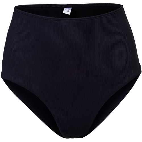 Veronica Rib Swimsuit Bottoms - CRNA slika 1