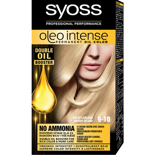 SYOSS OLEO INTENSE boja za kosu 9-10 Bright Blond  slika 1