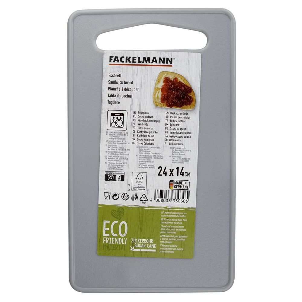 Fackelmann daska za rezanje 24x14 cm PVC ECOLUTION slika 2