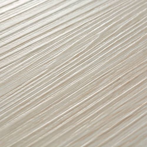 Nesamoljepljive podne obloge PVC 5,26 m² 2 mm bijeli hrast slika 45
