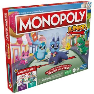 Društvena igra Hasbro Monopoly Junior 2u1 4+ 