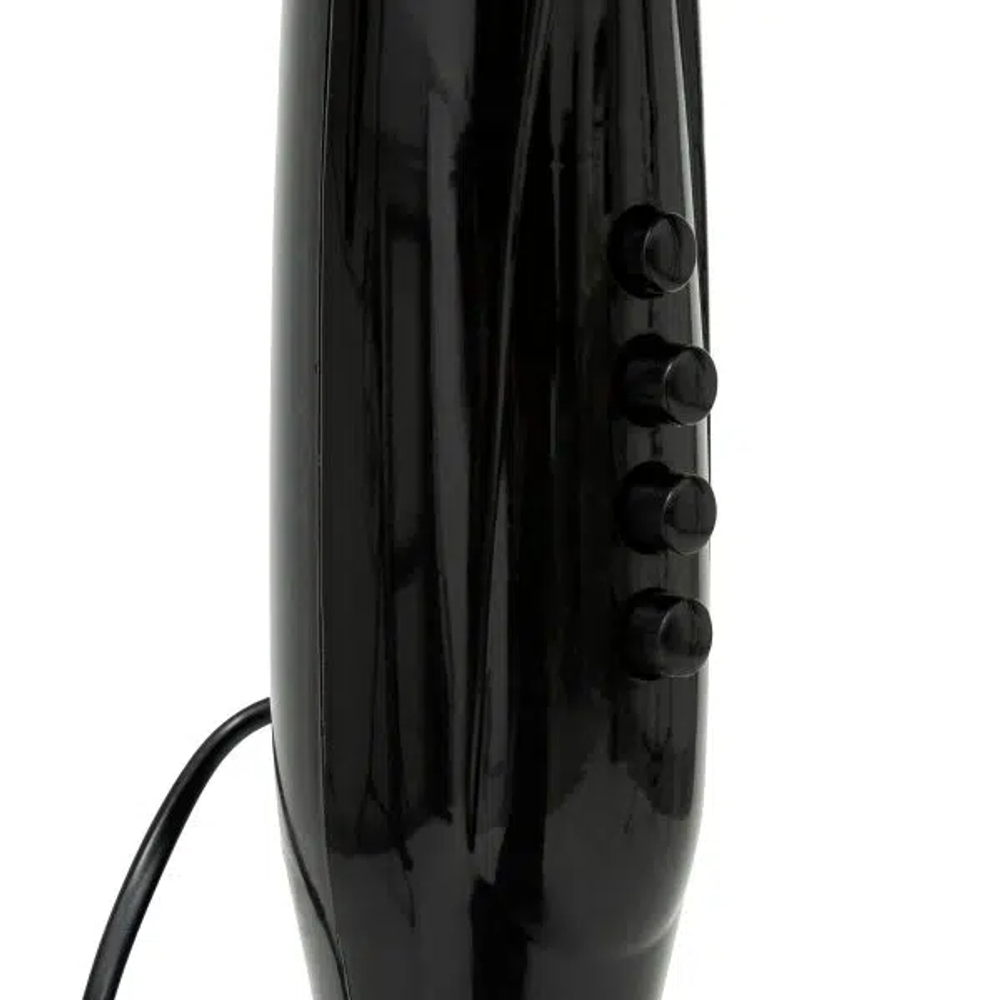NEKA Samostojeći ventilator 125 cm crni – čelik/PP slika 4