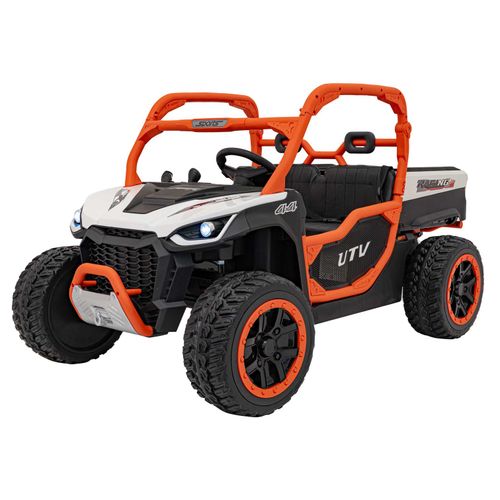 Buggy na akumulator UTV Racing 4x4 - DVOSJED - bijeli slika 16