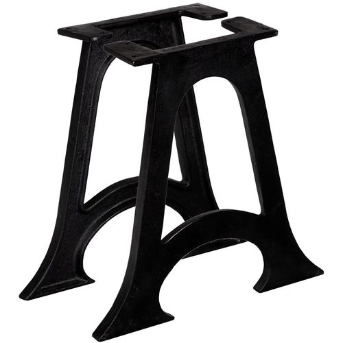 Noge za stolić za kavu 2 kom luk i A-okvir od lijevanog željeza slika 44