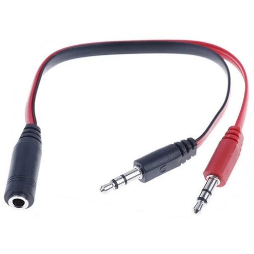 FAST ASIA Adapter Audio 3.5mm stereo jack (M) na 2x3.5mm stereo jack (2xM) slika 1