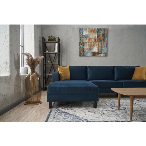 Ugaona sofa Atelier Del Sofa Kale Velvet - Maslinasto zelena slika 4