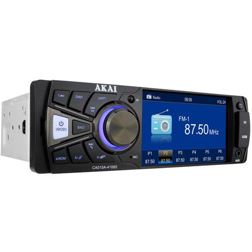 AKAI auto radio, FM, AM, 4" TFT, BT, HandsFree, SD, USB, 4x25W, ISO CA015A-4108S slika 4
