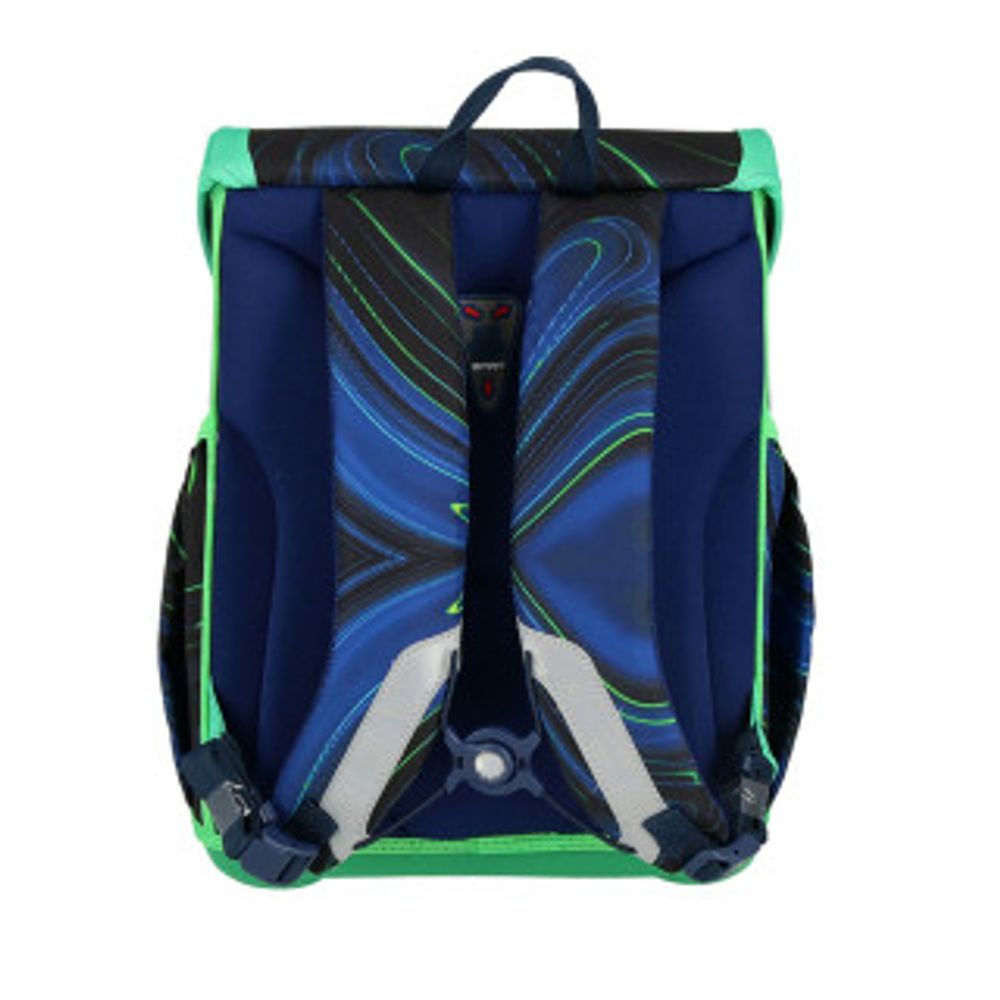 Spirit školski set "BLUE STRIPES" (anatomski ruksak + puna pernica + prazna pernica + vreća za patike) slika 2