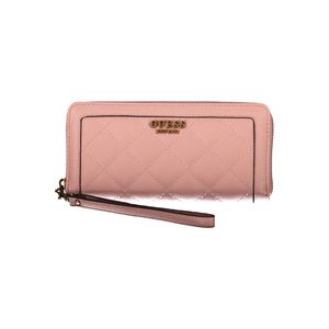 GUESS JEANS PINK WOMEN'S WALLET