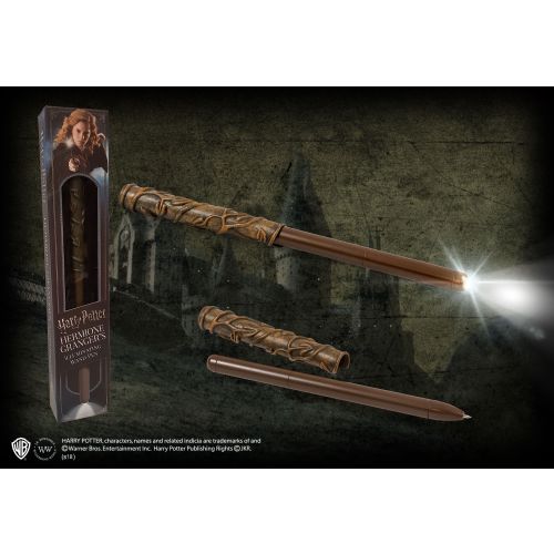 NOBLE COLLECTION - HARRY POTTER - WANDS - HERMIONE ILLUMINATING WAND PEN slika 1