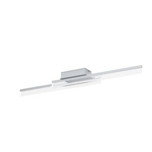 Eglo Palmital Stropna/Zidna LED Lampa, 2x10W, 2x1300lm, IP44, Krom/Prozirna