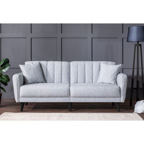 Atelier Del Sofa AQUA-TAKIM3-S 1008 Sivi Sofa-Bed Set slika 4