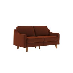 Dvosjed Sofa Robin 2 - boje: crvena pločica orah