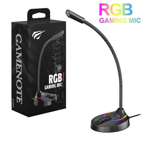 Havit Gejmerski USB Mikrofon RGB GK55 2m slika 2