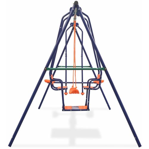 Set ljuljački s 5 sjedala narančasti slika 30