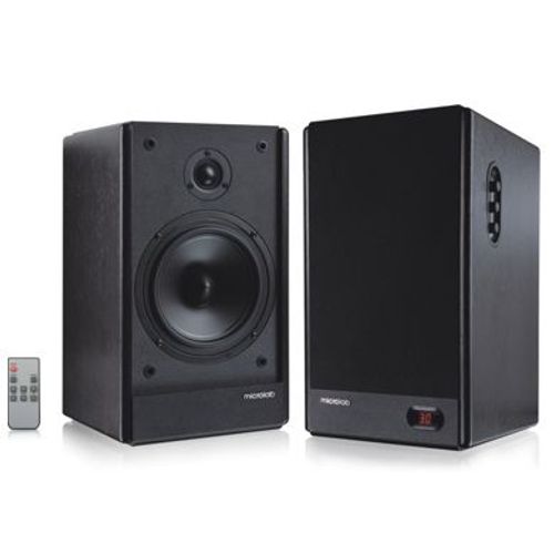 Microlab SOLO6C Aktivni drveni zvucnici 2.0 100W RMS(2x50W) 6.5+1, daljinski, 3.5mm, Bluetooth slika 4