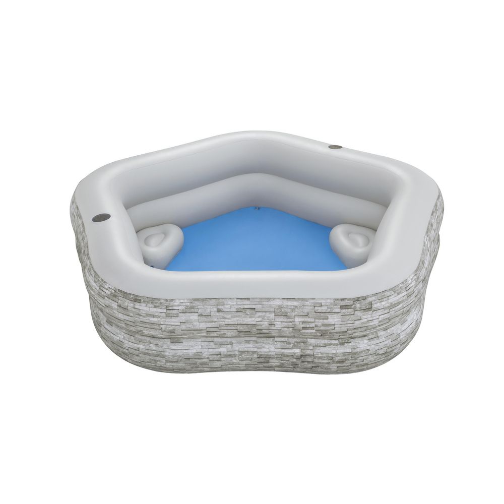 Bazen na napuhavanje 213x206x53 cm Bestway slika 2