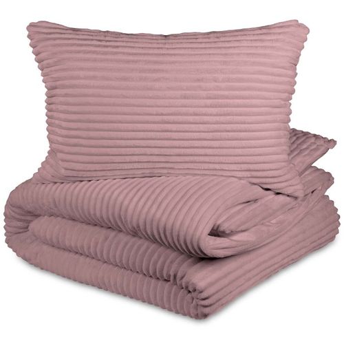 Posteljni set Svilanit Dream Velvet "3 u 1" rose 200x200 cm slika 6