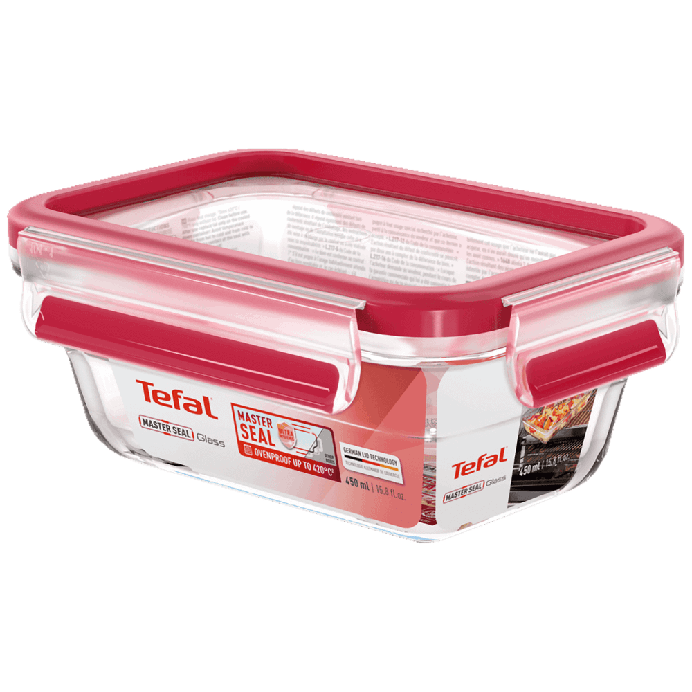 Tefal Staklena posuda sa poklopcem, 0.45 lit., MasterSeal Glass - N1040510 slika 1