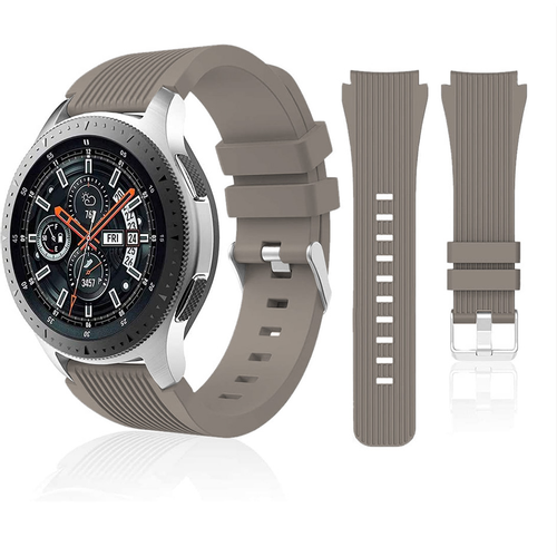 Narukvica relife za smart watch Samsung 4, 5 22mm svetlo braon slika 1