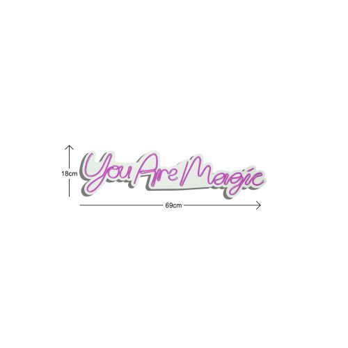 You are Magic - Dekorativna LED rasveta u roze boji slika 6