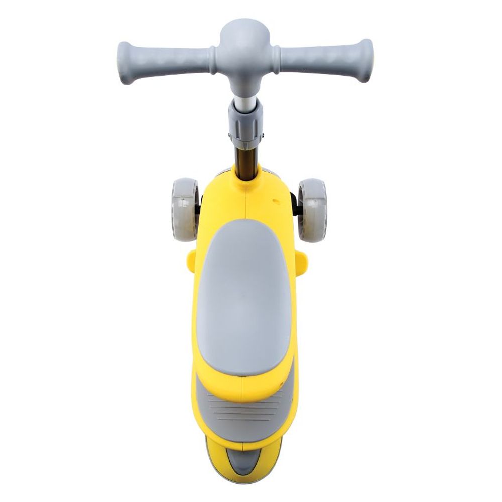 Lorelli Romobil sa svjetlećim točkovima Trio 2U1, Yellow slika 5