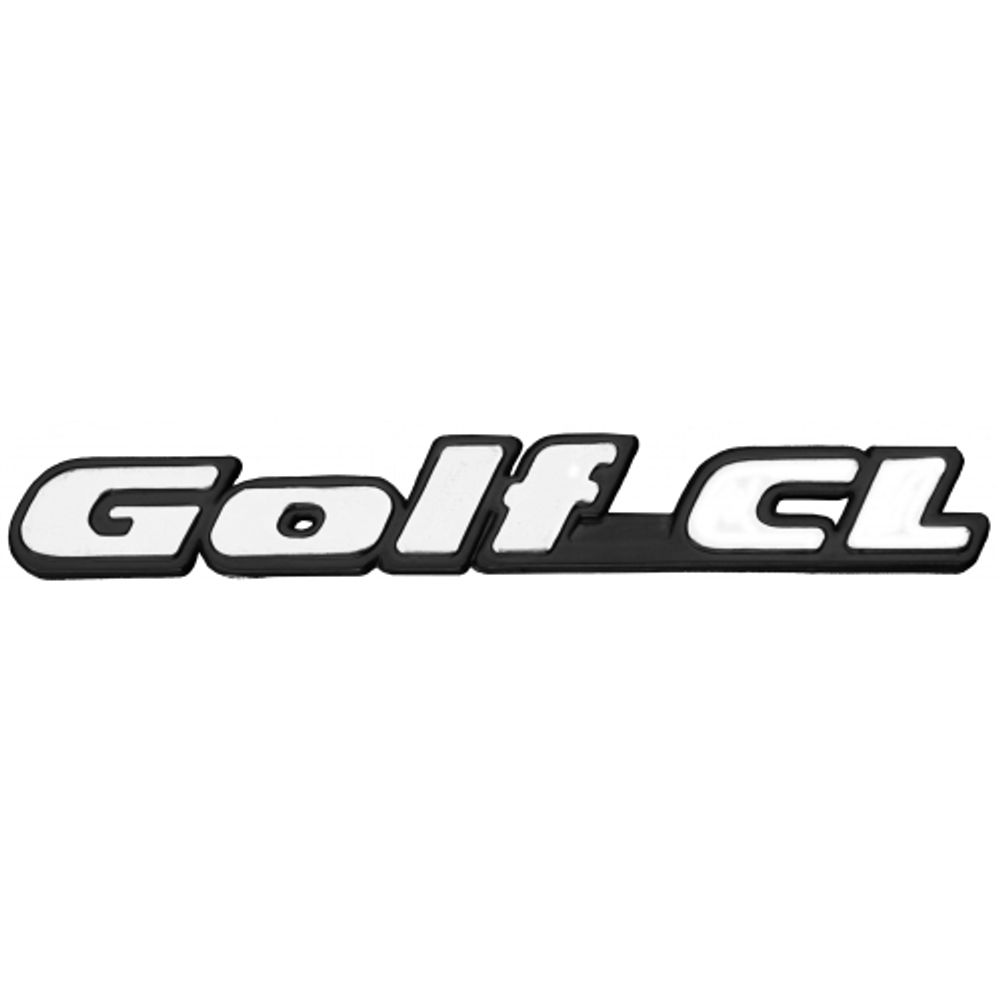 Plastični natpis Golf CL - Osvježite svoj automobil slika 1