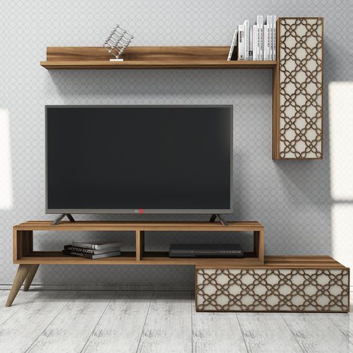 Planet - Walnut, Cream Walnut
Cream TV Unit slika 4