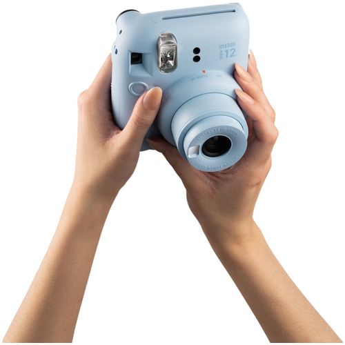 FUJI foto aparat INSTAX MINI 12, instant ispis fotografija, pastelno plavi slika 4