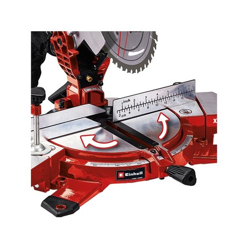 EINHELL Expert akumulatorska preklopna pila Power X-Change TE-MS 18/210 Li-Solo slika 6