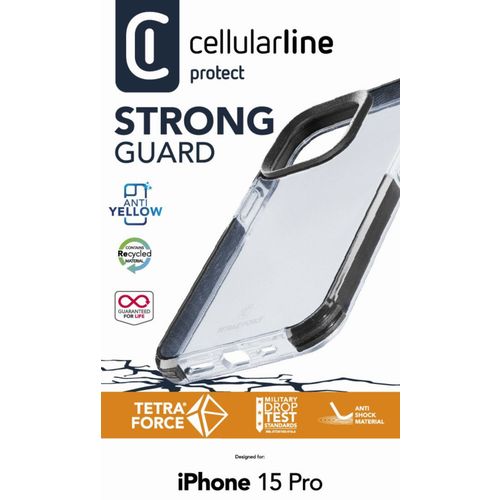 Cellularline Strong Guard Tetra Force maskica za iPhone 15 Pro slika 2