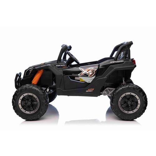 Buggy na akumulator UTV X3 Off-Road 4x4 - dvosjed - crni slika 3