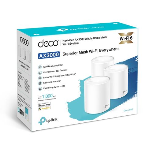 TP-Link Deco X60 (3 paketa) Mesh WiFi sustav za dom slika 4