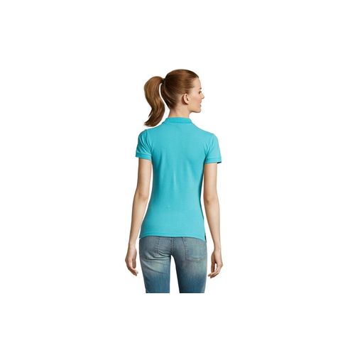 PASSION ženska polo majica sa kratkim rukavima - Atoll blue, XL  slika 4