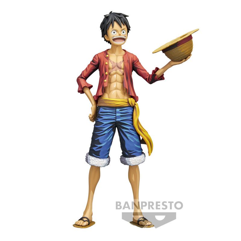 BANPRESTO One Piece Grandista Nero D. Luffy Monkey Figura 28cm image