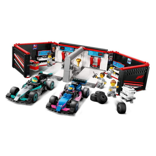 LEGO® CITY 60444 Garaža za F1® s autima Mercedes-AMG i Alpine slika 13