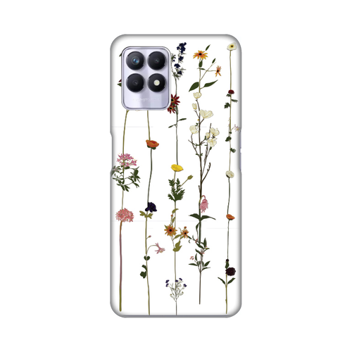 Torbica Silikonska Print Skin za Realme 8i Flower slika 1