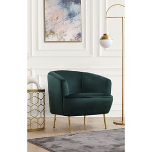 Piccoli Armchair Green Wing Chair