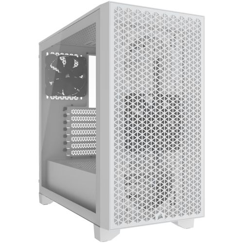 CORSAIR 3000D AIRFLOW WhiteMid-Tower PC Case slika 1