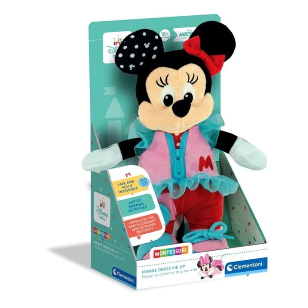 Clementoni CL17860 Montessori Disney Minnie Plišana igračka slika 3