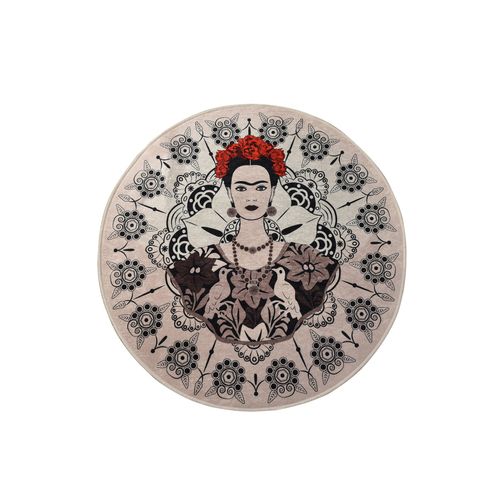 Frida Round (140) Multicolor Bathmat slika 2