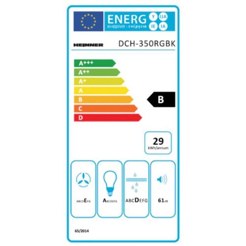 HEINNER dekorativna napa DCH-350RGBK slika 4