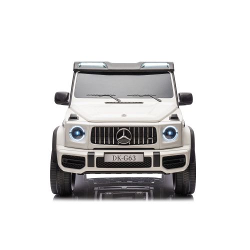 Licencirani auto na akumulator Mercedes G63 XXL 4x4 - dvosjed - bijeli slika 3