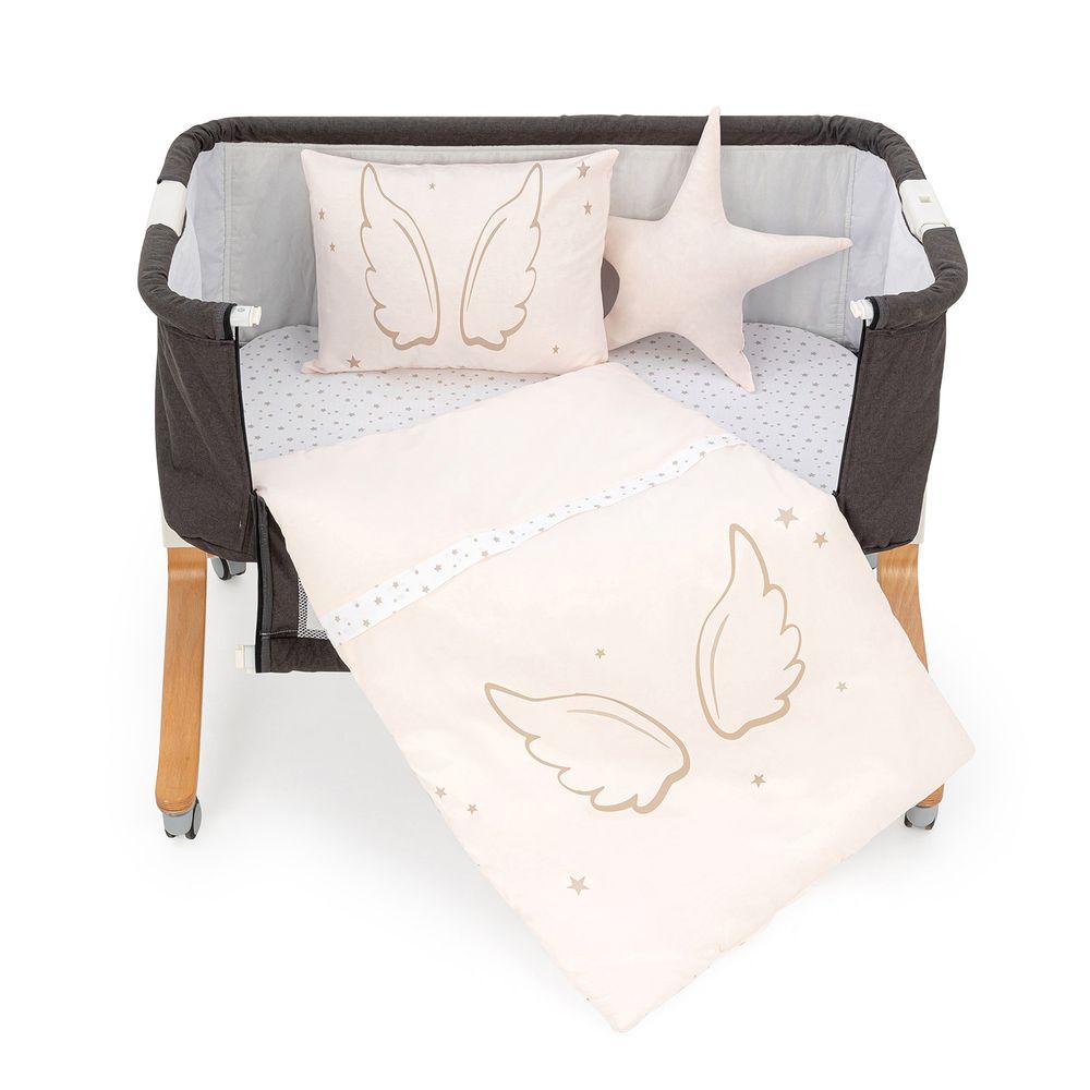 Set za Spavanje za Bebe - Anđeoska Krila (Roza) slika 2
