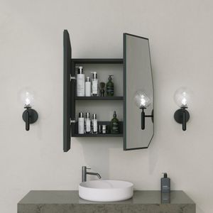 Quartz Cabinet - Black Black Bathroom Cabinet