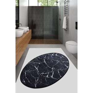 Conceptum Hypnose  Marble Oval DJT Višebojni Tepih (60 x 90)